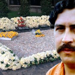 La tumba de Pablo Escobar Gaviria | Foto:cedoc