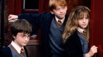 Daniel Radcliffe, Rupert Grint y Emma Watson