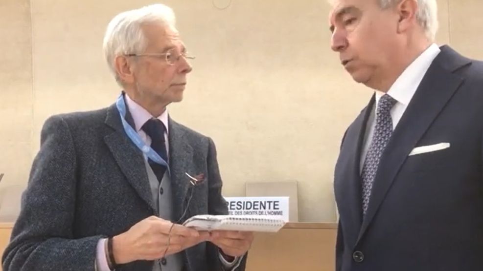 Federico Villegas Beltrán, presidente del Consejo de DDHH de la ONU, habló con Juan Gasparini