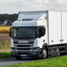 Scania presentó su nueva gama de camiones híbridos