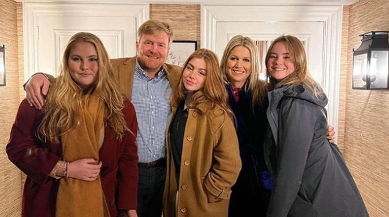 El reencuentro de Máxima Zorreguieta y Guillermo de Orange junto a sus hijas en Gales 