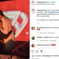 El emotivo posteo que le dedicó Roberto García Moritán a Pampita en redes sociales