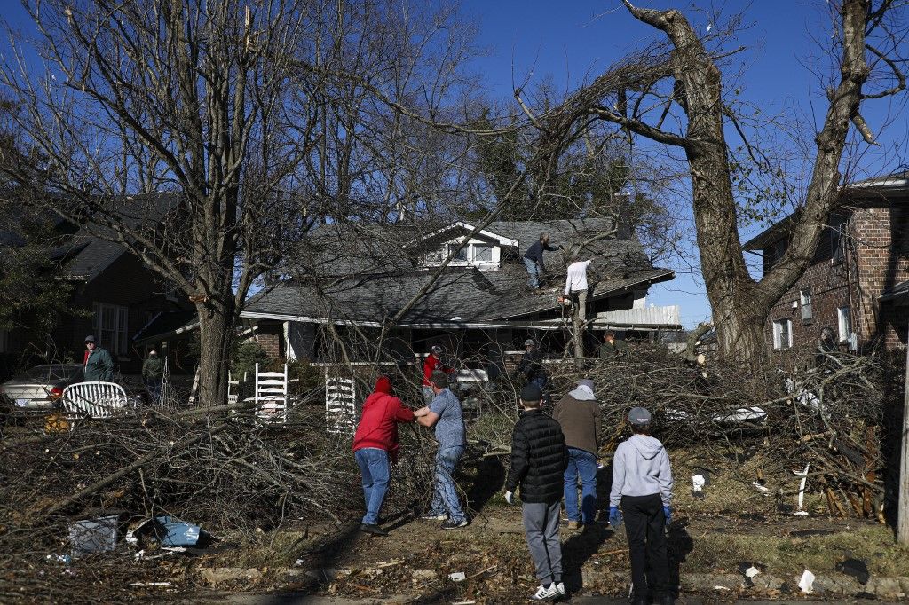 Decenas de personas murieron en Kentucky por el paso de varios tornados que dejaron una estela de destrucción en ese estado de Estados Unidos