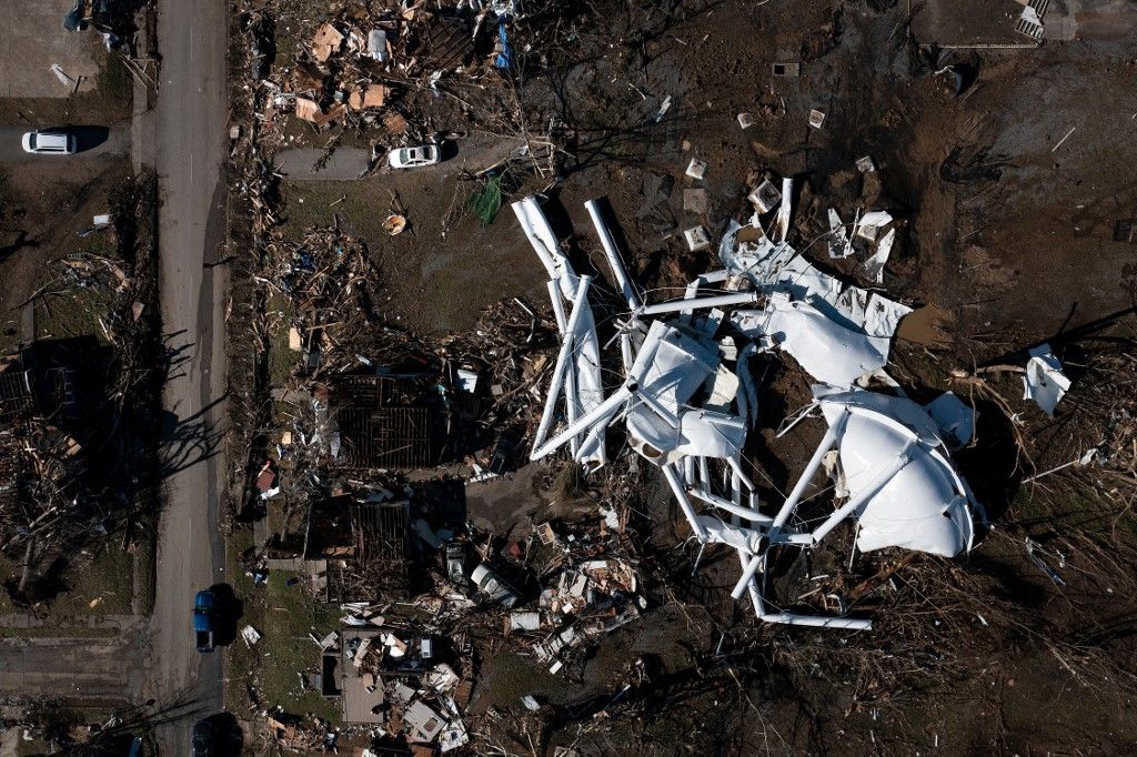 Decenas de personas murieron en Kentucky por el paso de varios tornados que dejaron una estela de destrucción en ese estado de Estados Unidos