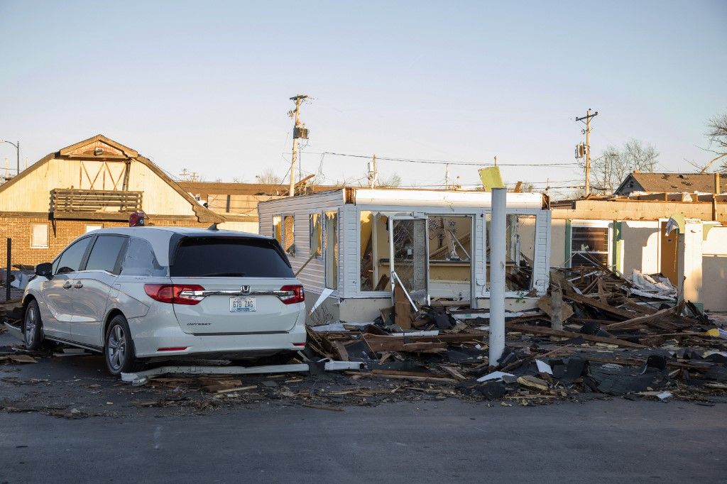 Decenas de personas murieron en Kentucky por el paso de varios tornados que dejaron una estela de destrucción en ese estado de Estados Unidos.