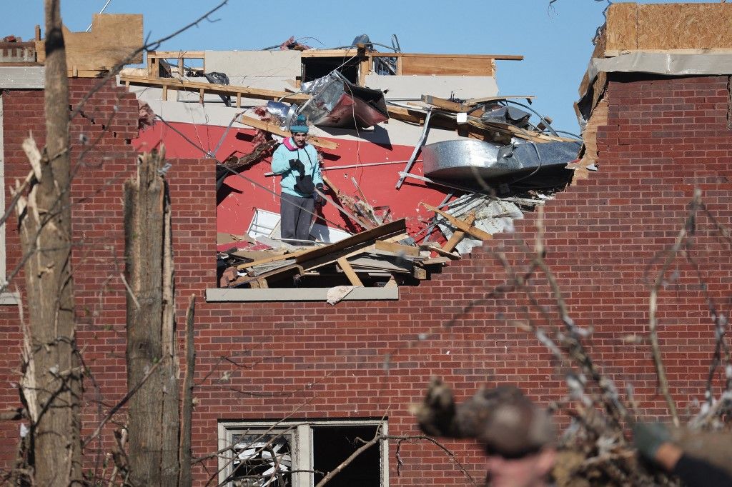 Decenas de personas murieron en Kentucky por el paso de varios tornados que dejaron una estela de destrucción en ese estado de Estados Unidos.