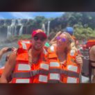 Matías Defederico compartió fotos de su apasionada escapada a Cataratas con su nueva novia