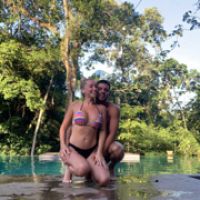 Matías Defederico compartió fotos de su apasionada escapada a Cataratas con su nueva novia