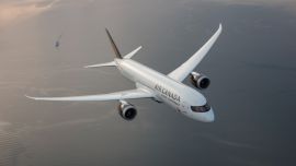 Air Canada volvió a operar en Ezeiza.