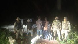 Los tres sujetos aprehendidos eran de nacionalidad brasileña.