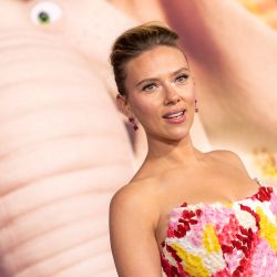 La actriz estadounidense Scarlett Johansson llega al estreno de "Sing 2" en Los Ángeles, California. | Foto:VALERIE MACON / AFP