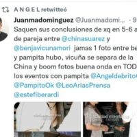 El filoso tweet de Ángel de Brito por las fotos de Pampita y Benjamín Vicuña juntos