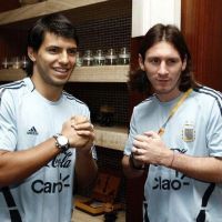 Lionel Messi no se quedó atrás con las dedicatorias al Kun Agüero