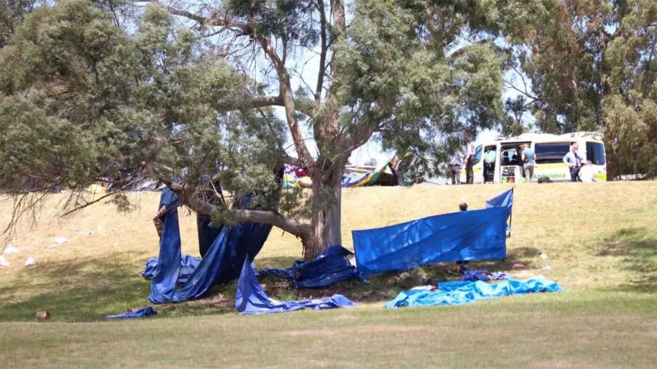 accidente en Australia en el que se volò un inflable 20211216
