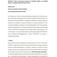 Denuncia a Wanda Nara y Mauro Icardi