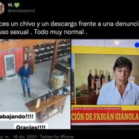 Vero Lozano lanzó una fuerte crítica contra Fabián Gianola