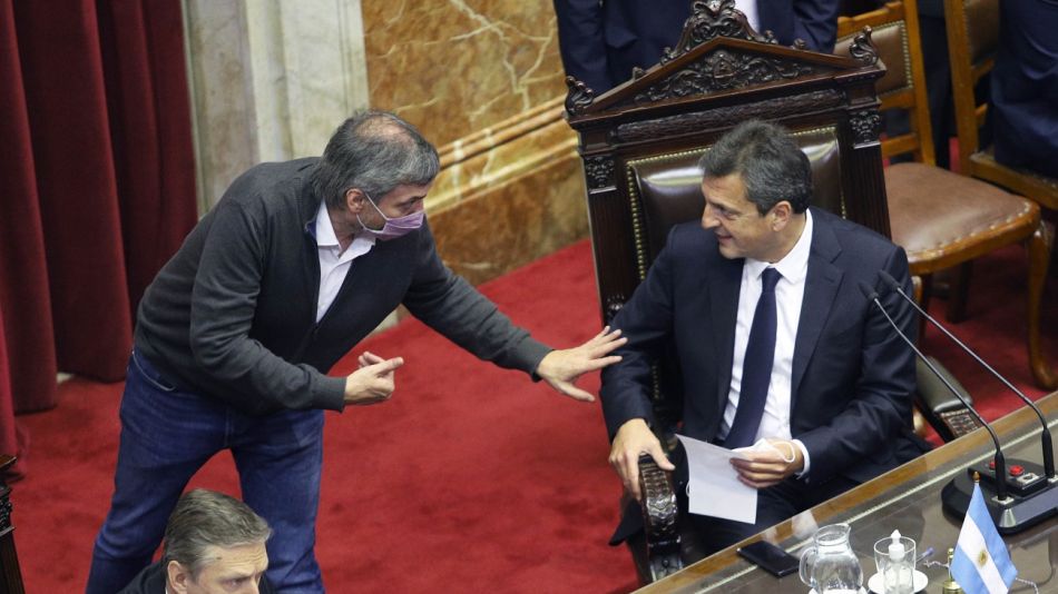 Sergio Massa y Máximo Kirchner