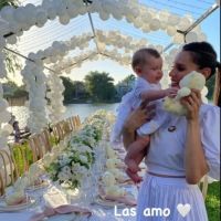 Pampita y Roberto García Moritán celebraron el bautismo de Ana