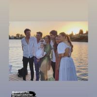 Pampita y Roberto García Moritán celebraron el bautismo de Ana