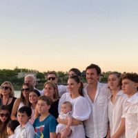 Pampita y Roberto García Moritán celebraron el bautismo de Ana
