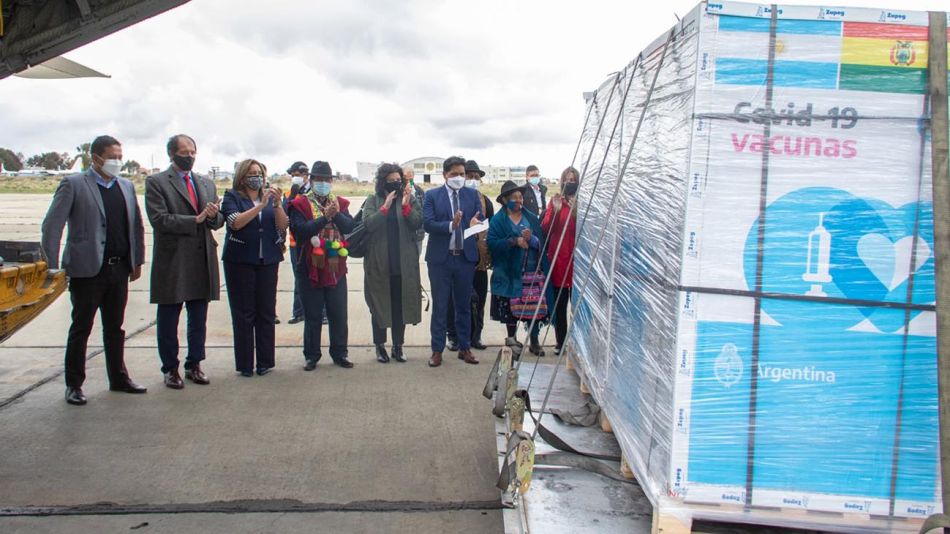 Bolivia la donación argentina 20211220