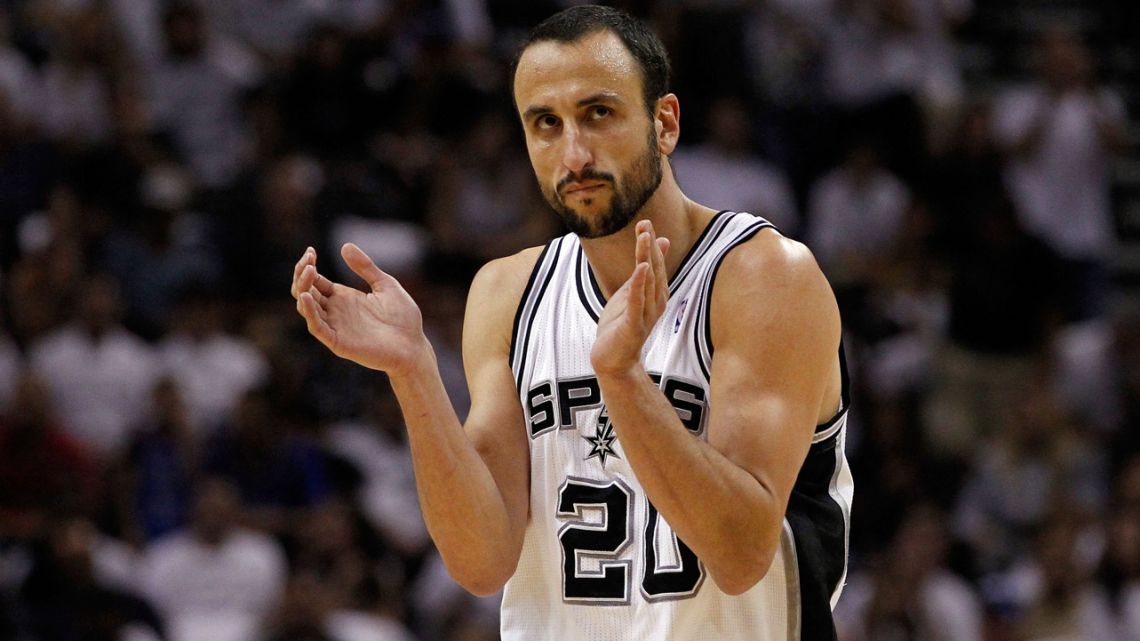 Manu Ginóbili of the San Antonio Spurs, pictured in 2012.
