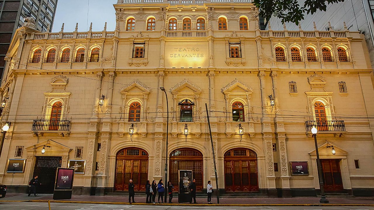 El Teatro Nacional Cervantes celebró sus primeros cien años de existencia. | Foto:cedoc