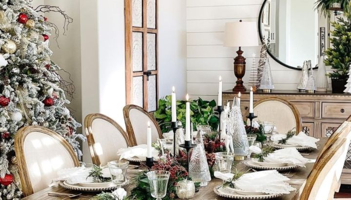 5 Ideas para decorar la mesa en Navidad