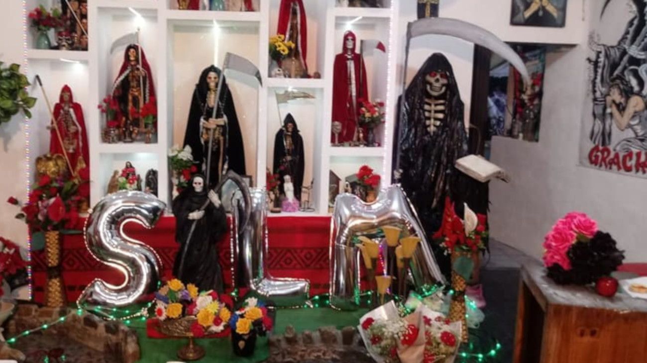 El santuario de San La Muerte de Salta. 