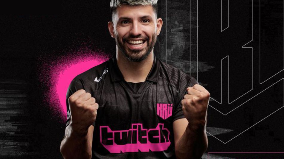 Con un stream especial, Agüero inaugura el “Gaming Center” de KRÜ