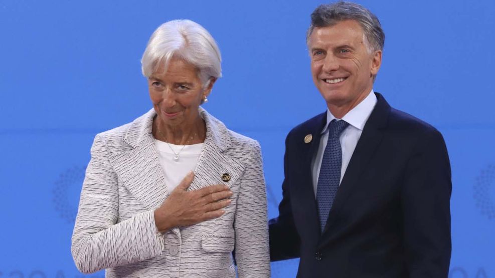 Mauricio Macri y Christine Lagarde-20211223