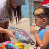 La Navidad solidaria de Pampita