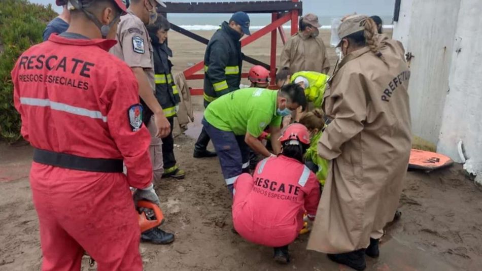 Hombre herido en Mar del Plata