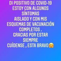 Marcelo Polino confirmó que tiene covid y lanzó una advertencia