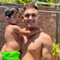 Mirá lo grande que está Francesco Benicio, el hijo de Facundo Ambrosioni y More Rial