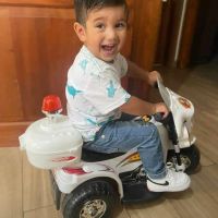 Mirá lo grande que está Francesco Benicio, el hijo de Facundo Ambrosioni y More Rial