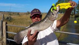 Al llegar armamos los equipos y empezamos a tirar, las respuestas no tardaron en aparecer.