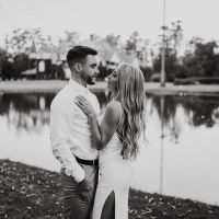 Nicolás Tagliafico y Carolina Calvagni se convirtieron en marido y mujer
