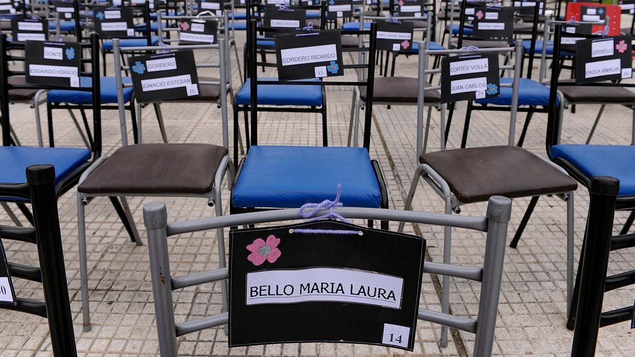 Manifestación por los 17 años del aniversario de la tragedia de Cromañón.