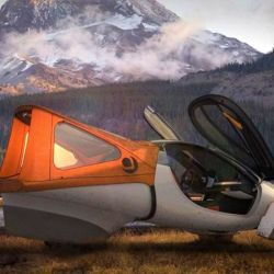 Según sus diseñadores, se trata de un auto ecológico pensado para viajes de aventura.