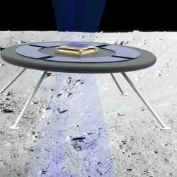 Esta especie de rover volador será capaz de moverse sólo utilizando el campo eléctrico natural generado por la Luna. 