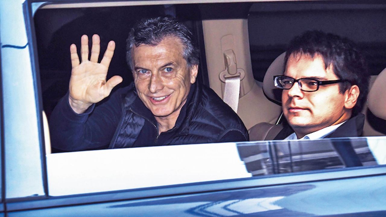 Mauricio Macri con Darío Nieto | Foto:cedoc