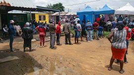 Ómicron en Sudáfrica