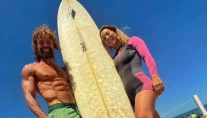 Luciano Castro le tiñó el pelo a Flor Vigna y cambió completamente su look
