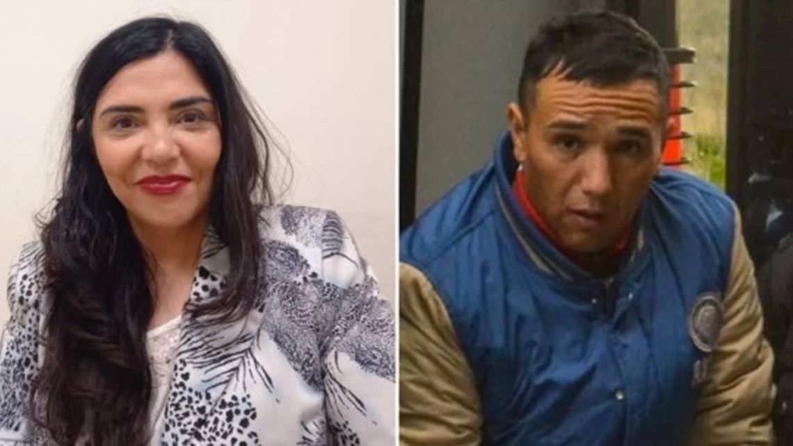 Comodoro Rivadavia Judge Mariel Suárez and inmate Cristian ‘Mai’ Bustos.