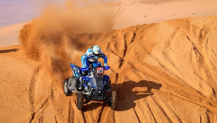 El argentino Manuel Andújar ganó la cuarta etapa del Rally Dakar 2022. // Sitio oficial Dakar