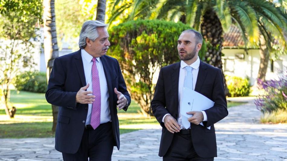 Alberto Fernández y Martín Guzmán