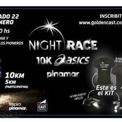 Night Race ASICS Pinamar 2022, un evento especial donde los bosques del balneario brillarán al ritmo de cientos de zancadas. 