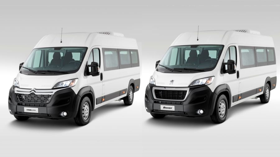 Lanzamiento: Peugeot Boxer Minibus y Citroën Jumper Minibus