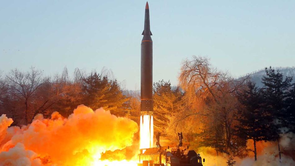 lanzamientos de misiles de Corea del Norte 20220111